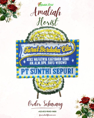 Papan Bunga Duka di Dago