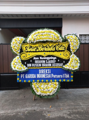 Papan Bunga Duka di Dago