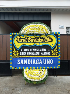 Papan Bunga Duka di Dago